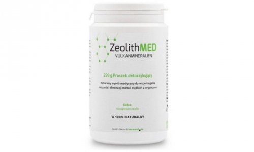 ZEOLITHMED Zeolit Medyczny Naturalny  Zeolit Klinoptylolit Detox (200 g)