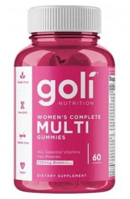 GOLI NUTRITION Women's Complete Multi - Witaminy i minerały dla kobiet (60 żelek)
