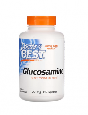 DOCTOR'S BEST Glukozamina (180 kaps.)