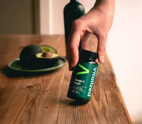 Vitalized Omega-3 Vegan, 60 kaps. prezentacja produktu
