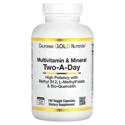 Outlet: Multivitamin &amp; Mineral | Two-A-Day | Dla Kobiet i Mężczyzn 180 kaps.