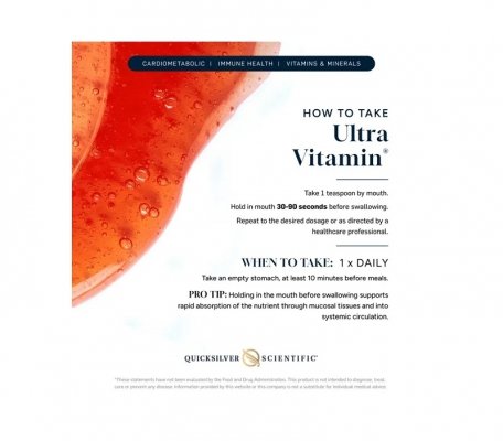 QUICKSILVER Liposomal Ultra Vitamin (100 ml) pro tip