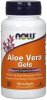NOW FOODS Aloe Vera Gels - Aloes koncentrat z Liści Aloesu 200:1 (100 kaps.) 