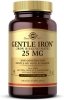 SOLGAR Gentle Iron 25 mg - Łagodny związek żelaza - diglicynian żelaza (180 kaps.) 