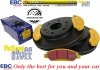 Przednie klocki YellowStuff + tarcze hamulcowe 330mm EBC seria PREMIUM GMC Yukon 2007-2008