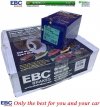 Tylne klocki GreenStuff + tarcze hamulcowe 305mm EBC seria PREMIUM Dodge Caravan 2008-