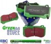 Przednie klocki GreenStuff + tarcze hamulcowe 360mm EBC seria PREMIUM Dodge Magnum 6,1 V8 SRT