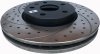 Przednia WIERCONA NACINANA tarcza hamulcowa BLACK 321mm Chevrolet Camaro LS LT 2010-2015