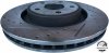 Przednia WIERCONA NACINANA tarcza hamulcowa Jeep Grand Cherokee SRT 6,1 V8 -2010