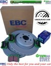 Tylne klocki GreenStuff + tarcze hamulcowe 350mm EBC seria PREMIUM Dodge Challenger SRT Hellcat Scat Pack