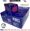 Przednie klocki Ultimax2 + tarcze hamulcowe EBC seria PREMIUM GMC Yukon -2006