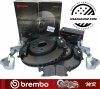 Przednie klocki tarcze BREMBO + jarzma hamulcowe 350mm Jeep Grand Cherokee 3,6 V6 2011-