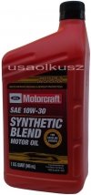 Syntetyczny olej silnikowy Motorcraft 10W30 1l Lincoln Mercury