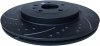 Tylne klocki +  WIERCONE nacinane tarcze hamulcowe 345mm Ford Explorer 2013-