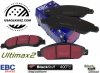 Przednie klocki Ultimax2 + tarcze hamulcowe 330mm EBC seria PREMIUM Chevrolet Tahoe 2007-2008