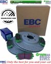 Przednie klocki GreenStuff + WIERCONE NACINANE tarcze hamulcowe 320mm EBC seria GD Dodge Charger