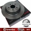 Tylne klocki + tarcze hamulcowe brembo 316mm Lincoln MKZ 2013-2016