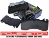 Przednie klocki Z26 + tarcze hamulcowe POWERSTOP 380mm Ford Mustang GT 2015- brembo system