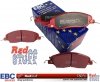 Przednie CERAMICZNE klocki RedStuff + tarcze hamulcowe 316MM EBC seria PREMIUM Ford Mustang 2005-2014