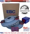 Tylne CERAMICZNE klocki RedStuff + tarcze hamulcowe 350mm EBC seria PREMIUM Chrysler 300C SRT