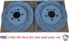 Przednie klocki GreenStuff + tarcze hamulcowe 345mm EBC seria USR Chrysler 300C