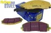 Przednie klocki YellowStuff + tarcze hamulcowe 330mm EBC seria Premium Chrysler Pacifica 2017-