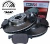 Przednie tarcze 308mm + klocki hamulcowe Lincoln Corsair
