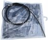 Lewa końcowa linka hamulca postojowego ręcznego - do bębnów Dodge Caravan 1996-2007 4683299