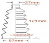 Osłona przegubu napędowego zewnętrznego Buick Lucerne 2010