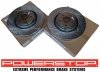 Przednie klocki + WIERCONE tarcze hamulcowe 352mm POWERSTOP Ford Mustang 2015-