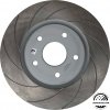 Przednie klocki + NACINANE tarcze hamulcowe 330mm SILVER Lancia Voyager 2012-