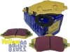 Przednie klocki YellowStuff + NAWIERCANE NACINANE tarcze hamulcowe 302mm EBC seria GD Fiat Freemont -2012