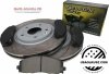 Przednie klocki + NACINANE tarcze hamulcowe 330mm SILVER Chrysler Pacifica 2017-