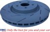 Przednie klocki YellowStuff + NACINANE tarcze hamulcowe 380mm EBC seria USR Jeep Grand Cherokee SRT 2012-