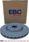 Przednie klocki GreenStuff + tarcze hamulcowe 355mm EBC seria PREMIUM Ford Mustang 2005-2014