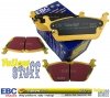 Tylne klocki EBC Yellow Stuff + WIERCONE nacinane tarcze hamulcowe RAM 1500 DT 2019-