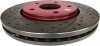 Przednie klocki BREMBO + WIERCONE tarcze hamulcowe 303mm RED Lancia Voyager