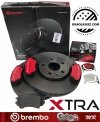 Przednie klocki Xtra + tarcze hamulcowe brembo 321mm Chevrolet Camaro LS LT 3,6 V6 -2015