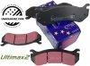 Przednie klocki Ultimax2 + NACINANE tarcze hamulcowe EBC seria USR GMC Yukon -2006