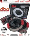 Tylne klocki RACE PERFORMANCE + tarcze hamulcowe 330mm DBA seria 4000 T3 Ford Mustang 2015-