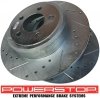 Tylna WIERCONA NACINANA NIE wentylowana tarcza hamulcowa POWERSTOP Lancia Thema