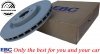 Przednie klocki Ultimax2 + tarcze hamulcowe 355mm EBC seria PREMIUM Ford Mustang 2005-2014