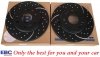 Przednia NAWIERCANA NACINANA tarcza hamulcowa 330mm EBC seria GD Chevrolet Tahoe 2007-