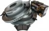 Tylne klocki Z36 + WIERCONE tarcze hamulcowe 6 szpilek manualny ręczny POWERSTOP Ford F-150 F150 2012-