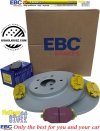 Tylne klocki YellowStuff + tarcze hamulcowe 328mm EBC seria Premium Fiat Freemont 2012-
