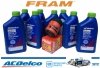 Filtr FRAM + olej ACDelco 5W30 GMC Envoy 4,2 L6 2005-