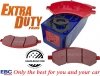 Przednie klocki EXTRA DUTY ED + NACINANE tarcze hamulcowe EBC seria USR Dodge RAM 1500 2006-