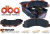 Przednie klocki DBA Xtreme Performance + NACINANE tarcze hamulcowe DBA seria 4000 T3 Ford Expedition 2007-2021