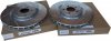 Przednie klocki + WIERCONE tarcze hamulcowe 355mm POWERSTOP Ford Mustang 2005-2014