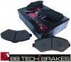 Przednie klocki + NACINANE tarcze hamulcowe 303mm ATM SLOTTED Dodge Caravan 2008-